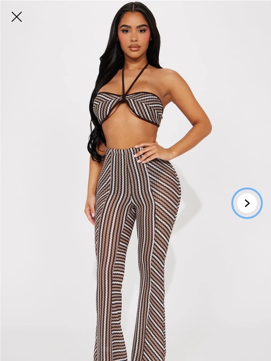 Fashion Nova Pants - Fashion Nova - Summer Is Mine Pant Set